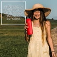 thumbnail image 2 of Termo de Acero Hidranur 18 Oz Rojo, 2 of 4
