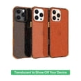 thumbnail image 6 of onn Sparkle Phone Case for iPhone 16 Pro Max - Orange with Gold Glitter, 6 of 6