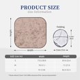 thumbnail image 3 of Vsdgher Rose Gold Marble Texture Print Car Windshield Sun Shade, Reflective Sunshade Window Sunshade Sun Visor Protector Fit for Cars,Trucks,SUVs-Large, 3 of 6