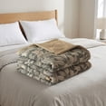 thumbnail image 4 of Printed Colorful Summer Cooling Quilt, Machine Washable Lightweight Breathable Air Condition Blanket for Bedroom & Dorm,79×91 in, 4 of 4