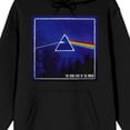 thumbnail image 7 of Pink Floyd Color Prism Long Sleeve Men's Black Hooded Sweatshirt-XXL, 7 of 7