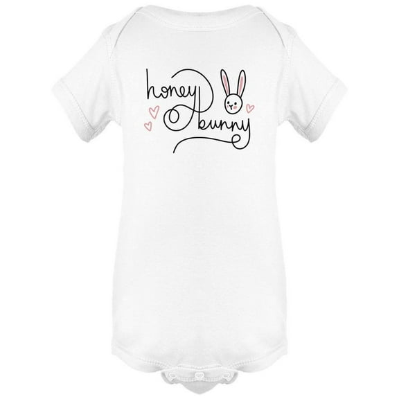 Honey Bunny Design Bodysuit Infant -Image by Shutterstock,  Newborn