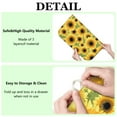 thumbnail image 6 of Bright Floral Dish Drying Pad with Sunflowers Microfiber Kitchen Mat Absorbent Foldable Rack Drainer 16x18 Inch, 6 of 7
