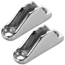 unbranded 2pcs Kayak Cleat Clam Cleat Boat Cleats Stainless Steel Boat Rope Clam Cleat Clamp Rope Cleats Clamps Jam Grip Boat Hardware Parts Supplies
