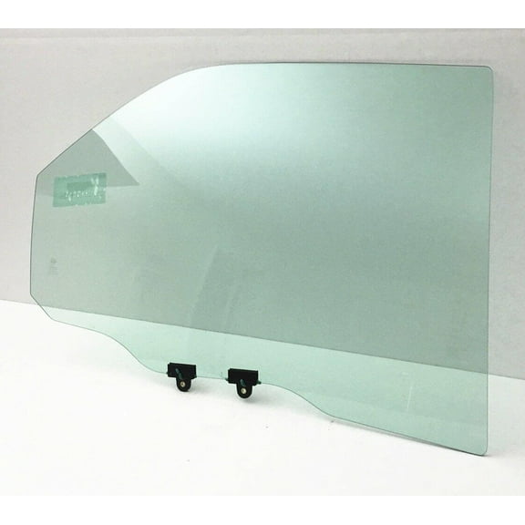 Passenger Right Side Rear Door Window Door Glass Compatible with Honda Civic 4 Door Sedan 1992-1995 Models