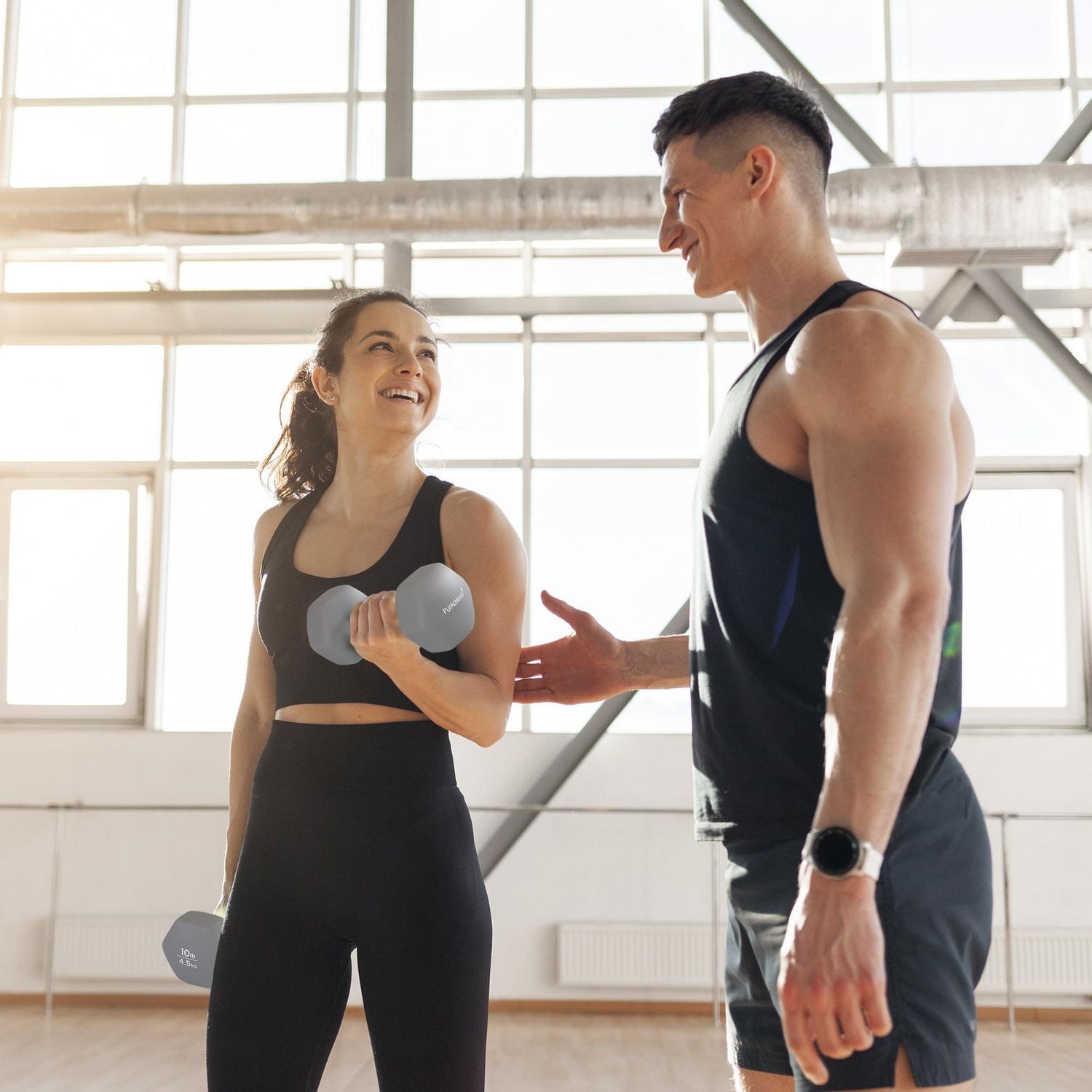 Hexagon Neoprene 10lb set