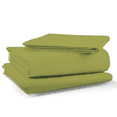 thumbnail image 1 of Juego de Sábanas Rebeca Algodón Percal 200 King Size Verde Olivo, 1 of 5