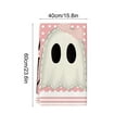 thumbnail image 3 of Aursykel Halloween Ghost Hand Towel for Home Decor with Absorbent Polyester Fabric for Festive Kitchen or Bathroom Cute and Practical Holiday Gift 15.7x23.6in Pink, 3 of 6