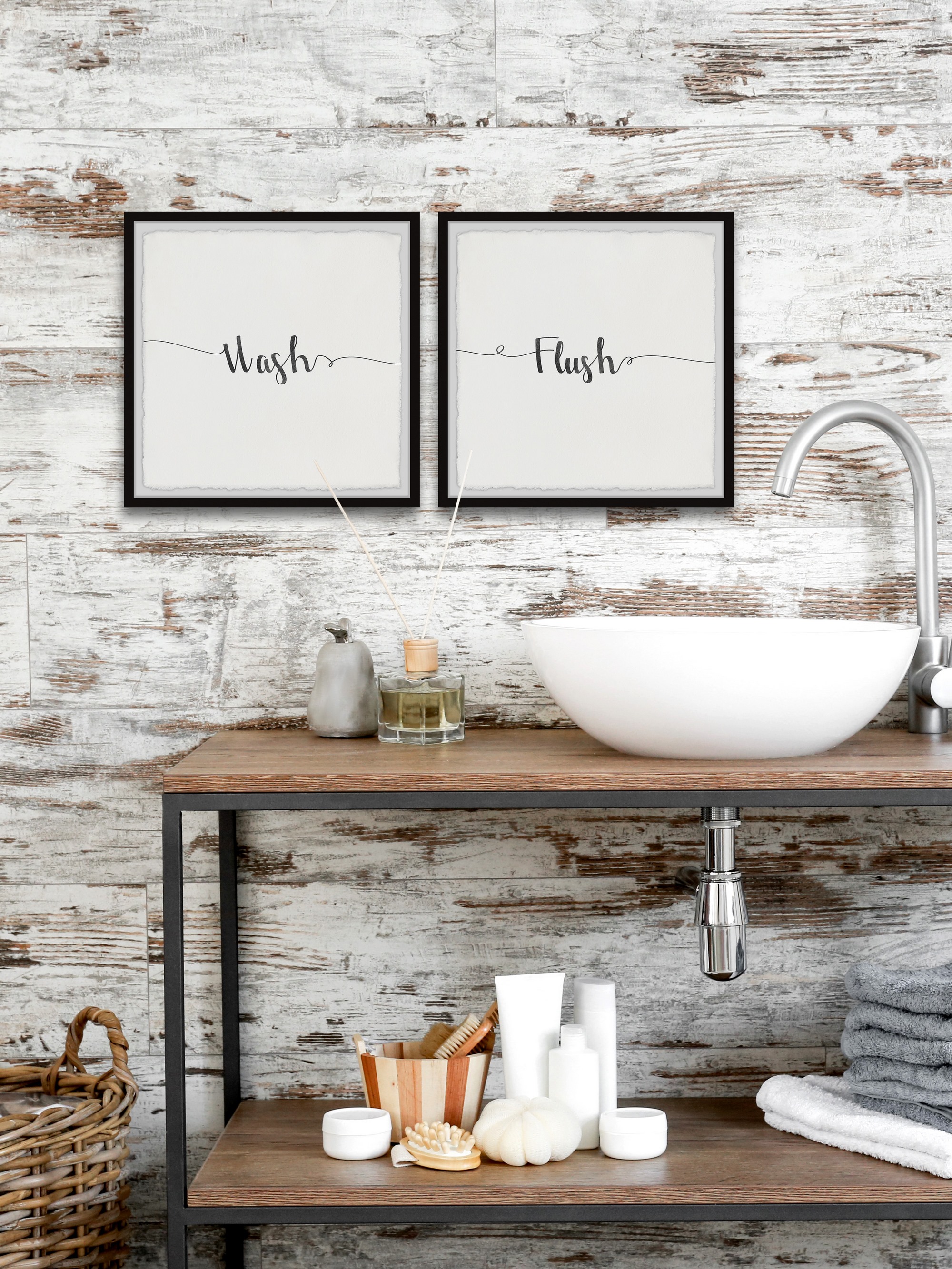 Marmont Hill Simple Notes Diptych