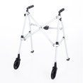 thumbnail image 1 of Able Life Space Saver Walker for Seniors, Two-wheel Folding Walker, 1 of 7