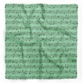 thumbnail image 1 of Bimba Green Notes Musical Instrument Printed Pure Silk Scarf For Hair Neck Head Bandanas For Women 40 x 80 Inches, 1 of 6