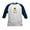Navy/White, variant on CafePress - Class Of 2026 Graduate (Lion) Kids Baseball Jersey - Kids Cotton Baseball Jersey, 3/4 Sleeve Shirt