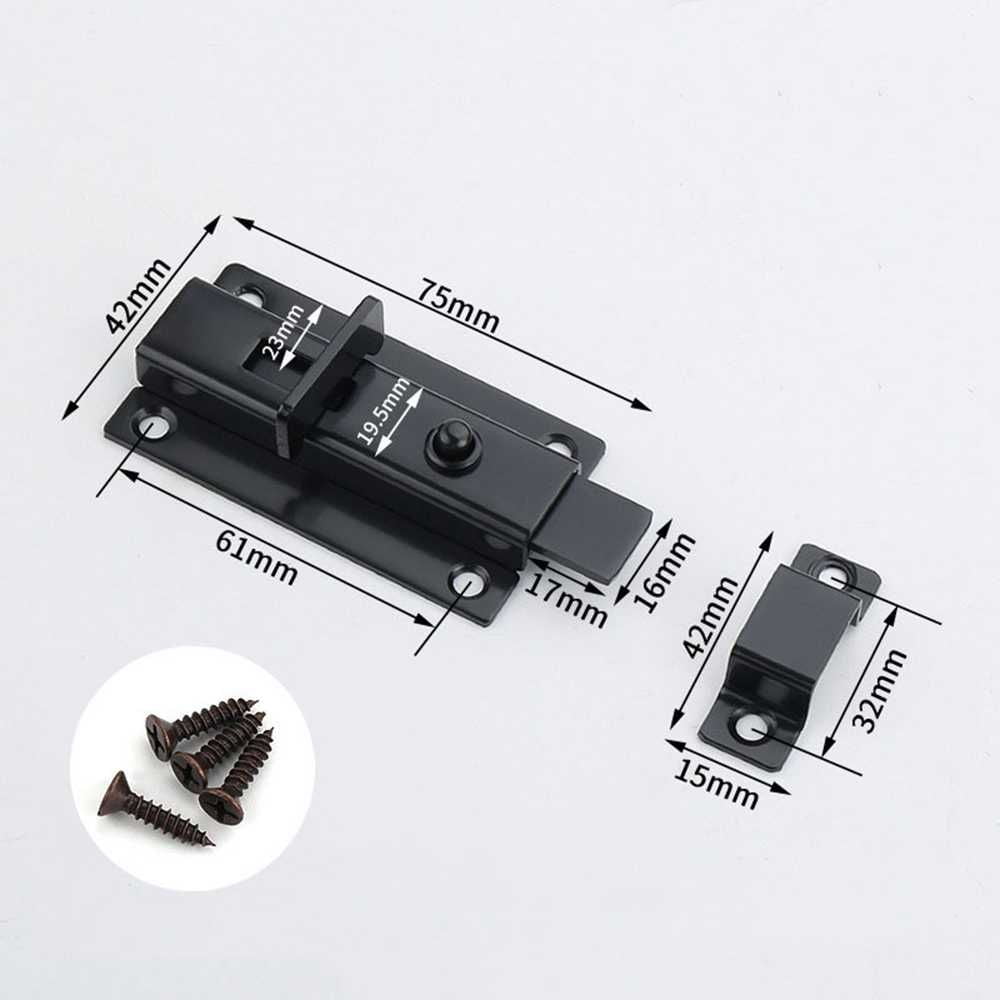 Home Stainless steel Furniture Supplies Automatic Spring Latches Self