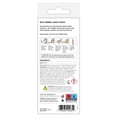 thumbnail image 7 of Salon Perfect Artificial Fake Press On Nails, 450 Milky White, Short Square, File, Glue and Prep Pad Included, 30 Nails, 7 of 7