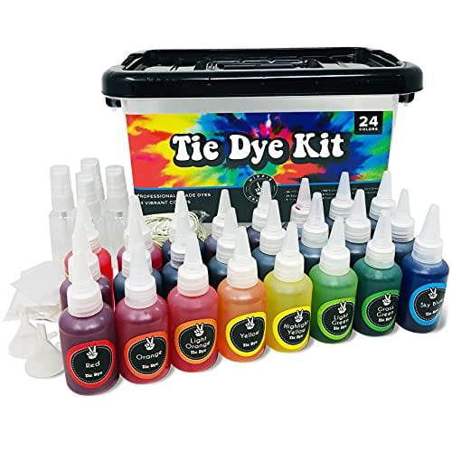 Premium Tie Dye Kit DIY Tie Dye Kits for Adults Fabric Shirt Clothes