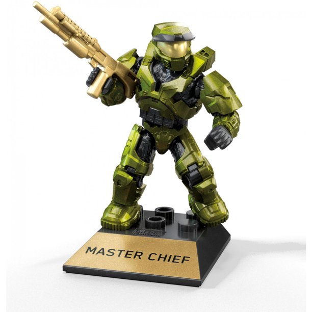 Mega Construx Halo Master Chief Micro Action Figure Set - Walmart.com
