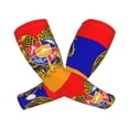 thumbnail image 2 of Cooling Arm Sleeves With Thumb Hole Armenian National Emblem Breathable Moisture-Wicking Arm Sleeves For Women Men, 2 of 6