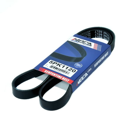 MOCA AUTOPARTS 5PK1120 Serpentine Belt for 09-07 Volkswagen Touareg V8 & 06-00 Honda Insight L3 1.0L & 08-07 Dodge Sprinter 2500 V6 3.5L & 12-11 Audi A8 Quattro V8 4.2L and More