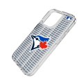 thumbnail image 2 of Toronto Blue Jays Text Backdrop Clear iPhone Case, 2 of 7
