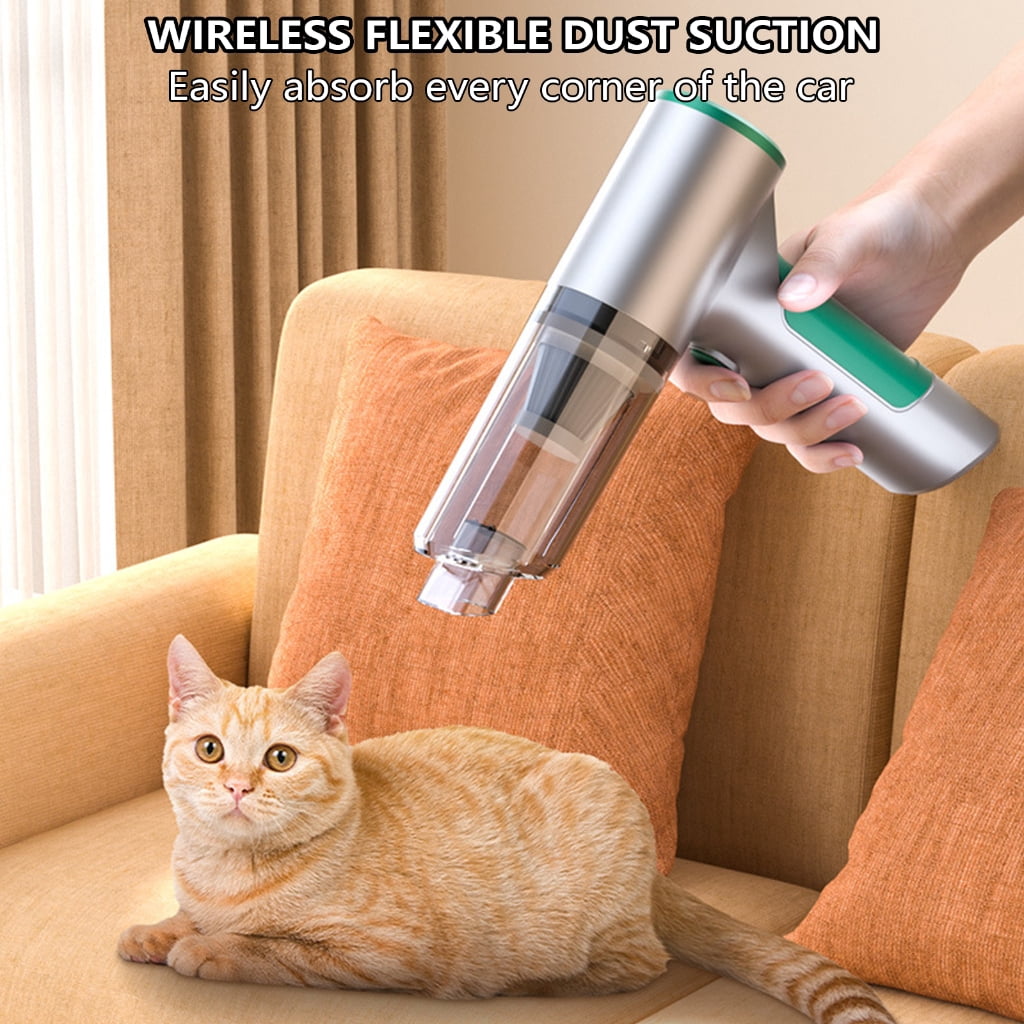 Compressed Air Duster Car Vacuum Cleaner 2 Gear Adjustable Cordless Car Vacuum