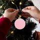 thumbnail image 3 of Adornos navideños, bolas de terciopelo, 6 unidades de 2,36 pulgadas para árbol de Navidad, baby shower, primera Navidad, fiesta de cumpleaños, bolas de terciopelo flocado., 3 of 7
