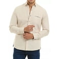 thumbnail image 1 of Camisa Caballero Básica Tacto Suave Cómoda Porto Blanco, 1 of 8