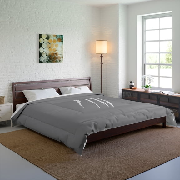 Effete Feline Claw Marks Scratch Comforter