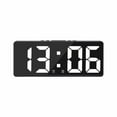 thumbnail image 1 of Binwennn Two Groups Of Alarm Clock LED Clock Large Screen Digital Clock Bedroom Bedside Clock Korean Fashion Clock 5 Minute Sand Timer Digital Travel Clock with Timer Two Minute Timer Reminder Watch, 1 of 1