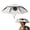 White, variant on Solar Fan Hat with Removable Fan,Umbrella Shape Wide Brim Cooling Sun Fishing Hat, Double-Layer Waterproof Fishing Umbrella Hats for Summer Camping Fishing Beach Sunshade Outdoor