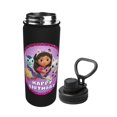thumbnail image 2 of Botella de agua térmica Gabby_Dollhouse de 18 oz, de acero inoxidable, novedosa, deportiva, portátil, para viajes, gimnasios al aire libre., 2 of 5