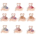 thumbnail image 1 of 10 unids Mini Cierre del cabello Pequeño Pelo Glaw Clip Pein Charrette Harrette Horquilla, 1 of 5