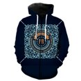 thumbnail image 1 of Sudadera con capucha y cremallera para hombre, estilo europeo y americano, gran oferta 2024, con estampado 3D, estilo Harajuku, primavera, talla grande, divertida, unisex, 1 of 6