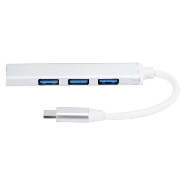 Hub USB, Accesorios Para Computadora, Hechos De aleación De Aluminio Compacta En Tamaño Y Fácil De Transportar Duradera Y Confiable Para Todo Tipo De Computadoras Portátiles