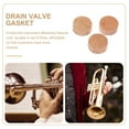 thumbnail image 1 of ELAYARD 3 Pcs Coussins en Liège Tuba Kaki pour Instruments de Musique, 1 of 6