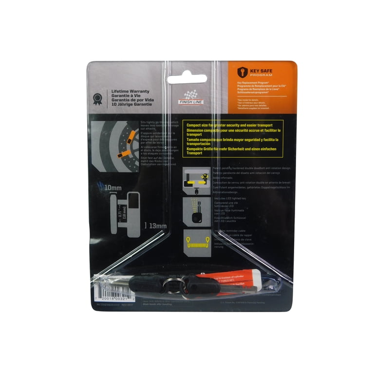 Kryptonite 720018-003212 Compact Disc Lock - Walmart.com