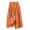 Orange, variant on Yutgune Women Linen Wide Leg Pants Drawstring Elastic High Waist With Pockets Casual Beach Summer Pants