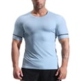 thumbnail image 1 of adviicd Chemises Décontractées pour Hommes T-Shirt Graphique Amusant à Manches Courtes Col Rond BU1,XXXXXL, 1 of 4