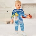 thumbnail image 3 of Cinderella Baby Onesie Romper Footless Infant Long Sleeve Jumpsuit for Boys Girls, 3 of 8