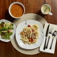 thumbnail image 6 of Tabletops Unlimited Gallery Pescara Square 16 Piece Dinnerware Set, Swirl Pattern, 6 of 6