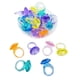 thumbnail image 2 of 74pcs Toy Ring Funny Colorful Diy Acrylic Plastic Ring Decorative Ring For Kid, 2 of 2