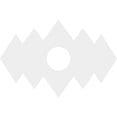 thumbnail image 4 of 24"W x 16"H x 7"ID x 7 1/2"C x 1"P Zoe Architectural Grade PVC Contemporary Ceiling Medallion, 4 of 7