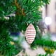 thumbnail image 5 of Fiudx Ofertas del día Bola de Navidad de 8 cm con hilo de cuerda roja y blanca, bola decorativa para árbol de Navidad, colgante para decoración de bodas, bola de alta gama, 5 of 6