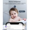 thumbnail image 2 of Monitor Para Bebe Wifi Cámara De Seguridad Y Vigilancia Modelo Blanco, 2 of 4