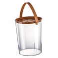 thumbnail image 4 of Dispensador de arroz y cereales, caja para almacenar granos con asa, tapa sellada, práctico cubo de almacenamiento, bote para té, comida para Marrón L, 4 of 8