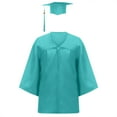 thumbnail image 6 of Green Dresses for Graduation 2 Piece Cute Kids Graduation Dresses 30/L School, 6 of 8