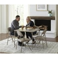 thumbnail image 6 of Cosco Steel Folding & Stacking Chairs Antique Linen (Set of 4), 6 of 7