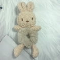 thumbnail image 3 of Bear Bunny Furry Plush Hair Tie Scrunchies Rope Ponytail Holster Elastic Band, 3 of 3