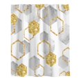 thumbnail image 1 of Forzero 3D Digital Printing Beautiful Marble Themed Shower Curtain, High-density Ultra-soft Fabric, Comfortable, Environmental Friendly, Good Air Permeability, Large Size 5.9*5.9ft(1.8*1.8m), 1 of 6