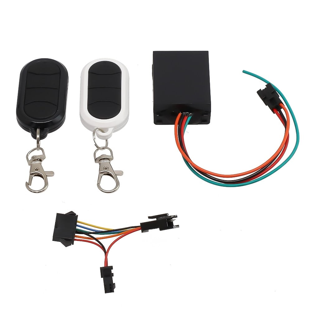 Alarme Antivol Pour Scooter Électrique 36-72V - Compatible Dualtron, Kaabo, Etc. - Avec 2 Interrupteurs - 3