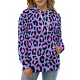 thumbnail image 4 of Animal Printing Leopard 3D Print Hoodie Men Women Autumn Thin Pullover Sweatshirt Vintage Streetwear Tops, 4 of 6
